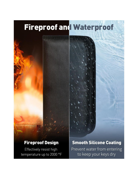 Organizador de Llaves Portátil Uniclife 12 Llaves Impermeable Organizador de Llaves Portátil Uniclife 12 Llaves Impermeable