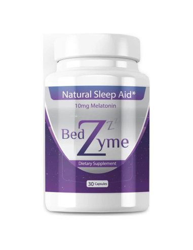 Suplemento para Dormir BedZyme 30 Cápsulas 10mg Melatonina