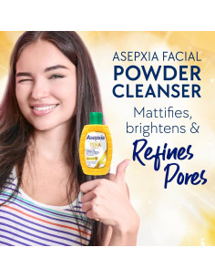 Limpiador Facial en Polvo Asepxia 39.4 g con Enzima de Piña 2