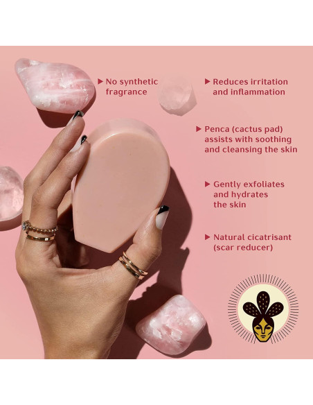 Jabón de Barra Nopalera Nopal - Aceite Esencial de Jazmín 113 g