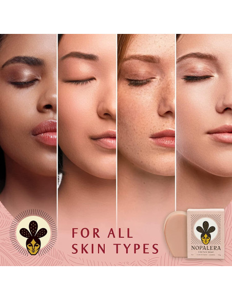 Jabón de Barra Nopalera Nopal - Aceite Esencial de Jazmín 113 g