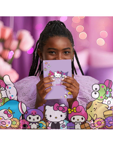Set de Papelería Kawaii Hello Kitty 22 Piezas Escolar