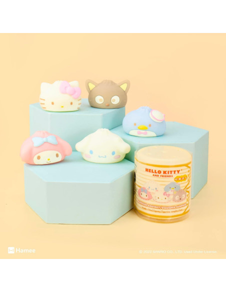 Juguete Squishy Hamee Hello Kitty Sorpresa 1 Pc. 7.6 cm Juguete Squishy Hamee Hello Kitty Sorpresa 1 Pc. 7.6 cm