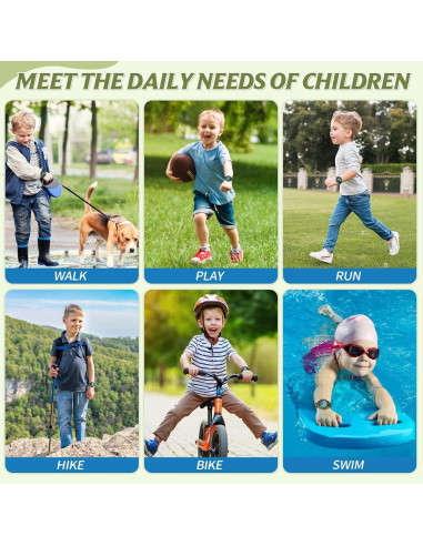 Reloj Digital Deportivo Impermeable Dayllon para Niños Verde