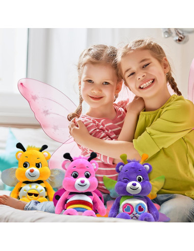 Care Bears Oso Compartidor Mariposa 22.86 cm Peluche Suave