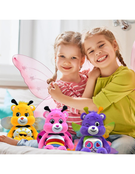 Care Bears Oso Compartidor Mariposa 22.86 cm Peluche Suave Care Bears Oso Compartidor Mariposa 22.86 cm Peluche Suave