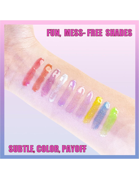 Set de Brillo Labial a Base de Plantas Townley Girl 10 Piezas Set de Brillo Labial a Base de Plantas Townley Girl 10 Piezas