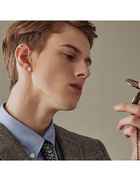Pendientes Magnéticos Unisex NEWITIN Acero Inoxidable 5 Pares Pendientes Magnéticos Unisex NEWITIN Acero Inoxidable 5 Pares
