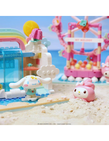 Conjunto de Bloques de Construcción Hamee Sanrio Cinnamoroll Conjunto de Bloques de Construcción Hamee Sanrio Cinnamoroll