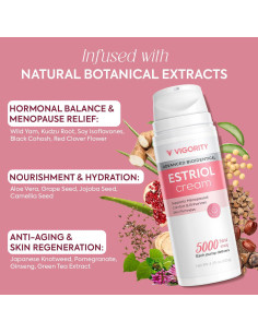 Crema Facial Vigority con Estriol 120 ml - Hidratante Natural 2