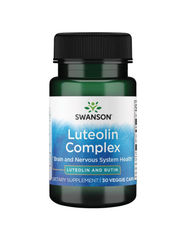 Complejo de Luteolina Swanson 30 Cápsulas - Suplemento Cognitivo