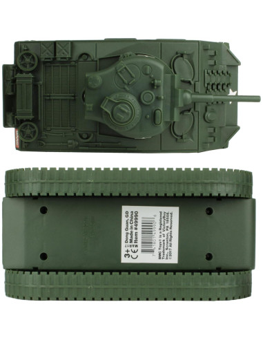Tanque BMC WW2 Sherman M4 Verde Oscuro 1:32 para Coleccionistas