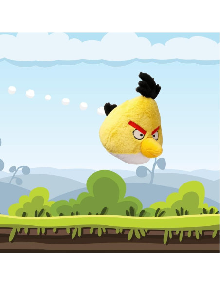 Muñeco de Peluche Angry Birds Chuck Amarillo 22.86 cm - Mighty Mojo Muñeco de Peluche Angry Birds Chuck Amarillo 22.86 cm - Mighty Mojo