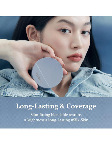 Base de Maquillaje Hince Second Skin Cushion 11.83g - Marfil 21