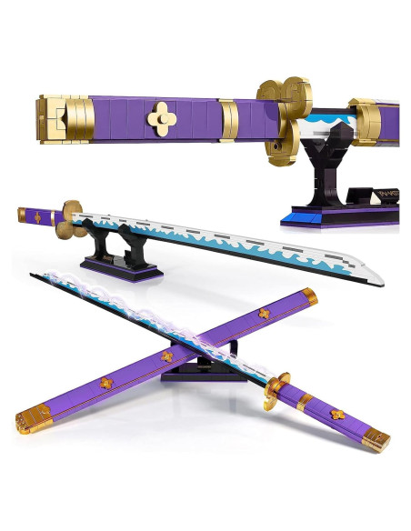 Conjunto de Construcción Espada Enma Zoro 98.5cm con Funda Conjunto de Construcción Espada Enma Zoro 98.5cm con Funda