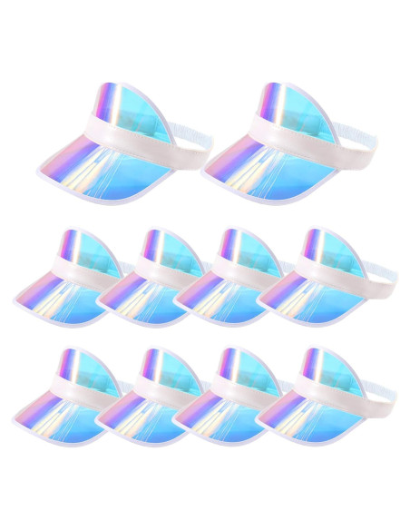 Gorras Visera Solar Forwe 10 Paquete Mujeres Retro UV Gorras Visera Solar Forwe 10 Paquete Mujeres Retro UV