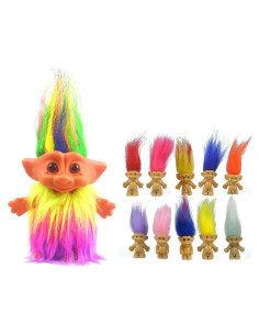 Muñecos Troll Vintage 11 Pack TUOYISI para Colección y Manualidades