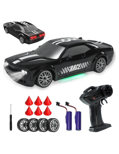 Coche Drift RC SANCO 1:20 4WD Doble Neumático 50 Min Jugar