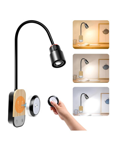 Luz de Lectura LED Osuke Montada en Pared con Control Táctil