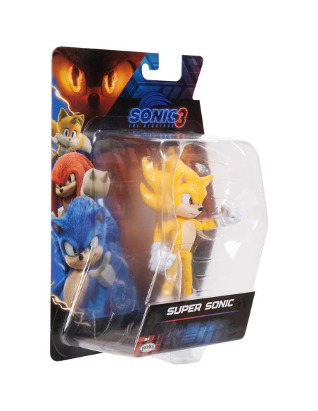 Figura de Acción Super Sonic 12.7 cm Jakks Pacific - Coleccionista Figura de Acción Super Sonic 12.7 cm Jakks Pacific - Coleccionista