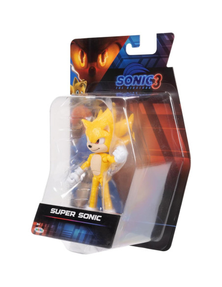 Figura de Acción Super Sonic 12.7 cm Jakks Pacific - Coleccionista Figura de Acción Super Sonic 12.7 cm Jakks Pacific - Coleccionista