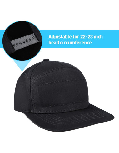 Gorra LED Inteligente Alavisxf XX Ajustable Negro
