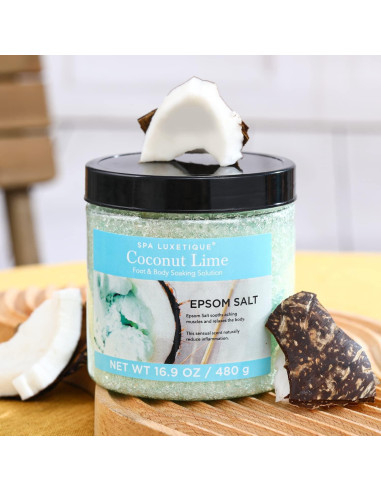 Set de Sales de Baño Epsom Spa Luxetique 1.5 kg Aromas