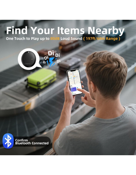 Rastreador de Equipaje Bluetooth Esky HB16 - Impermeable y Ligero Rastreador de Equipaje Bluetooth Esky HB16 - Impermeable y Ligero
