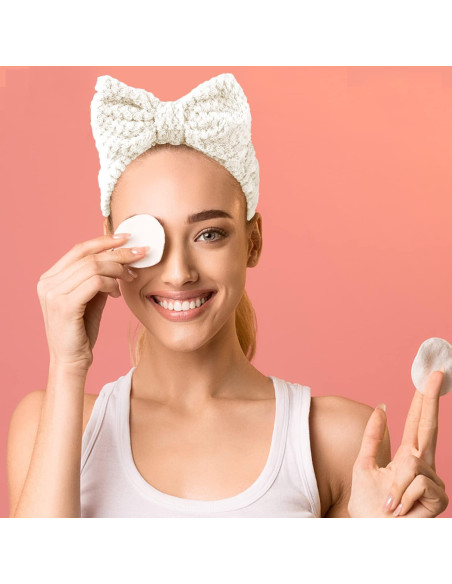Diademas de Microfibra LAPOHI 3 Piezas para Maquillaje y Yoga Diademas de Microfibra LAPOHI 3 Piezas para Maquillaje y Yoga