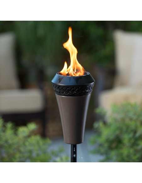 Antorcha de Metal TIKI Island King 165 cm Resistente a la Intemperie Antorcha de Metal TIKI Island King 165 cm Resistente a la Intemperie