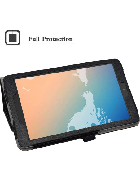 Funda de Cuero PU Bige Case para Tableta Alcatel TCL 8" Funda de Cuero PU Bige Case para Tableta Alcatel TCL 8"