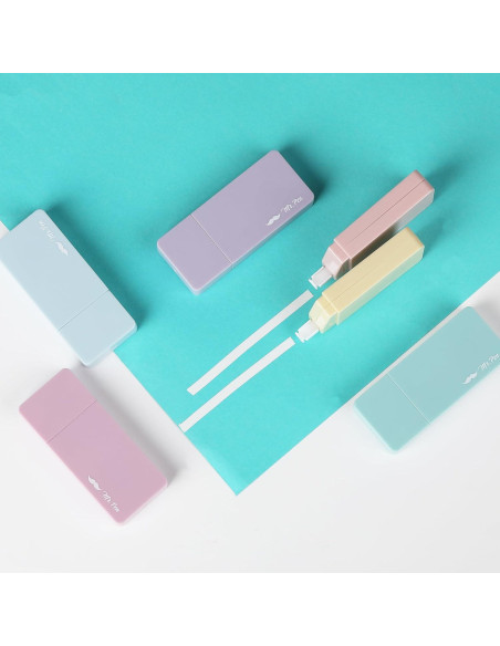 Cinta Correctora Mr. Pen 6 pcs Pastel 0.51 cm x 600.84 cm Cinta Correctora Mr. Pen 6 pcs Pastel 0.51 cm x 600.84 cm