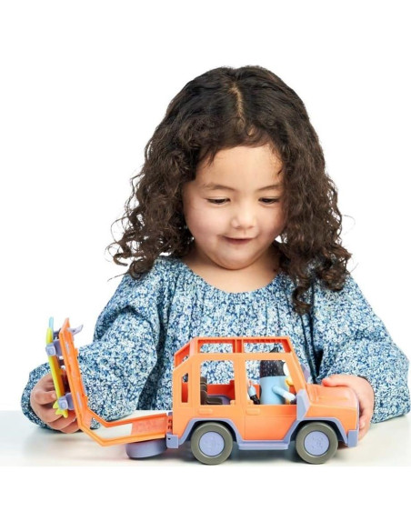 Vehículo Familiar Heeler 4WD Bluey con Figuras y Tablas de Surf Vehículo Familiar Heeler 4WD Bluey con Figuras y Tablas de Surf