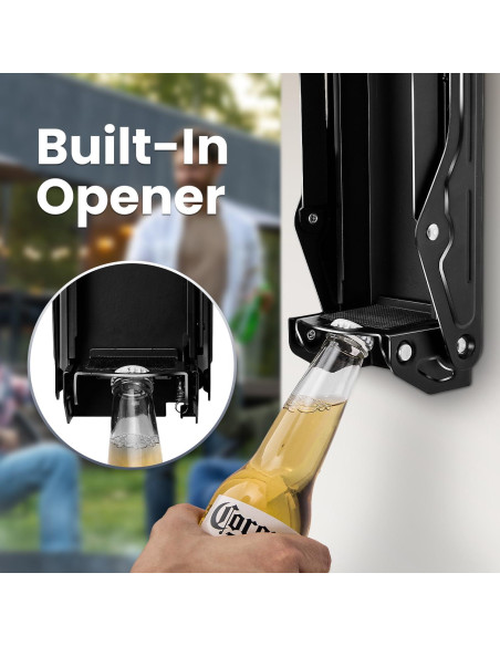 Trituradora de Latas Kotto 16oz Automática Pared Negra Trituradora de Latas Kotto 16oz Automática Pared Negra