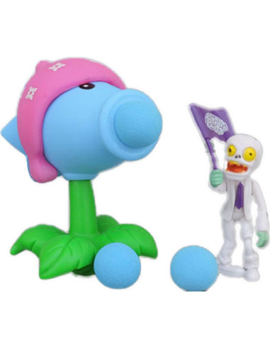 Set de Juguetes de Acción PVZ JHESAO 4 Piezas 5-15 cm
