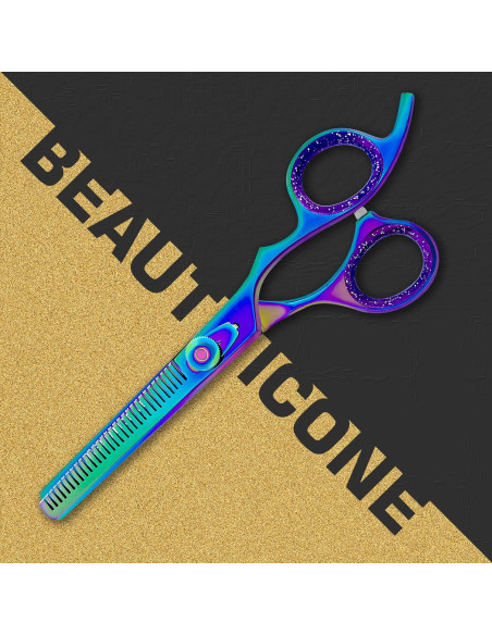 Juego de Tijeras de Barbero Beauticone 16.5 cm Acero Inoxidable Juego de Tijeras de Barbero Beauticone 16.5 cm Acero Inoxidable