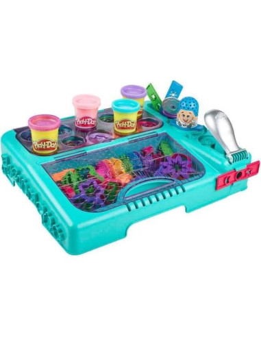 Set Play-Doh En Movimiento Imagina y Almacena con 30 Herramientas y 10 Latas