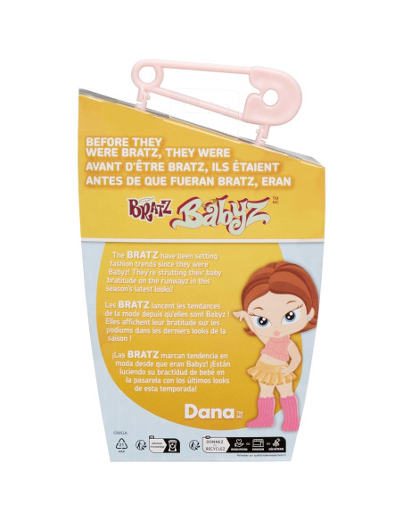 Muñeca Bratz Babyz Runwayz Dana con Atuendo de Moda Muñeca Bratz Babyz Runwayz Dana con Atuendo de Moda