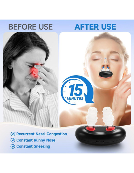 Dispositivo de Terapia Nasal de Luz Roja REALBEBFF BTBZ111 Dispositivo de Terapia Nasal de Luz Roja REALBEBFF BTBZ111