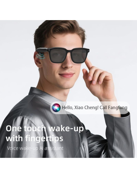Gafas Inteligentes LAIJIAMAOYI con Cámara HD 1080P y AI Gafas Inteligentes LAIJIAMAOYI con Cámara HD 1080P y AI