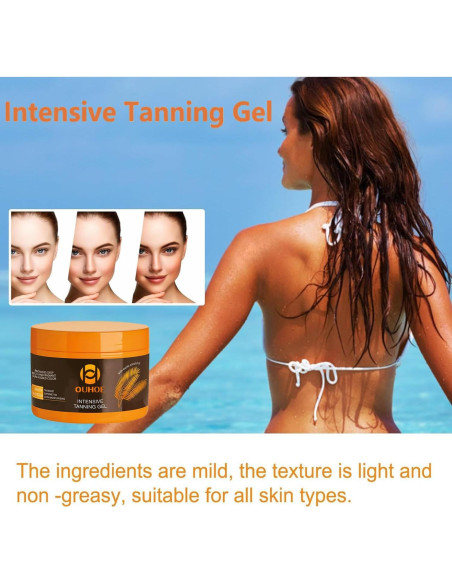 Gel bronceador EELHOE 150g - Acelerador bronceado natural Gel bronceador EELHOE 150g - Acelerador bronceado natural