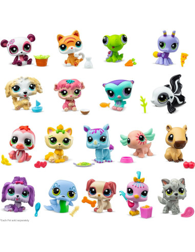 Littlest Pet Shop - Exhibición de Sorpresas Serie 3 - 18 Mascotas