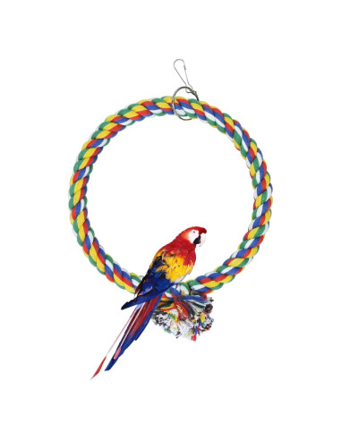 Columpio para Pájaro WishLotus de Cuerda de Algodón 18cm