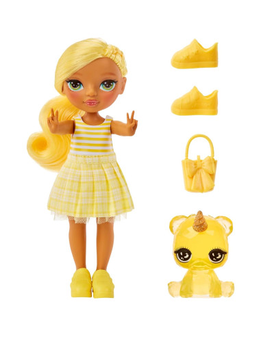 Muñeca Rainbow High Littles Daisy Madison 14 cm con Mascota