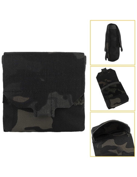 Bolsa Utilitaria Mini Molle SABADO IFAK Nylon 16x6x19.5cm Bolsa Utilitaria Mini Molle SABADO IFAK Nylon 16x6x19.5cm
