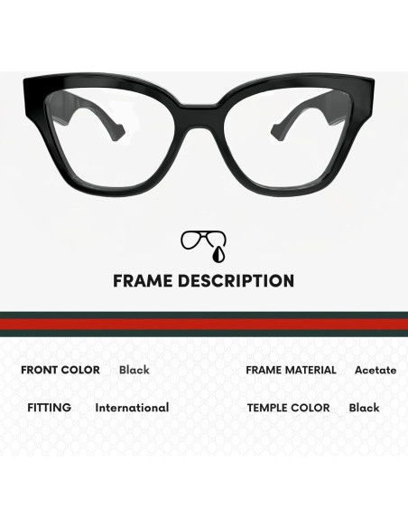 Gafas de Sol Gucci GG1424O Ojo de Gato con Kit eSHADES Gafas de Sol Gucci GG1424O Ojo de Gato con Kit eSHADES