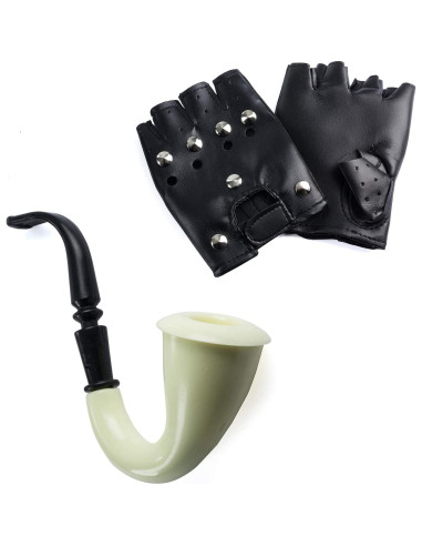Set de Disfraz Steampunk Tigerdoe - Sombrero y Gafas
