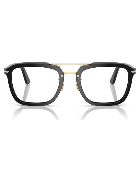 Gafas Recetadas Persol PO0204V Cuadradas Negras 52mm Gafas Recetadas Persol PO0204V Cuadradas Negras 52mm