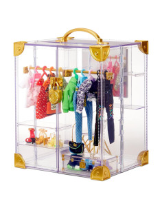 Armario de Moda Deluxe Rainbow High con 31+ Accesorios