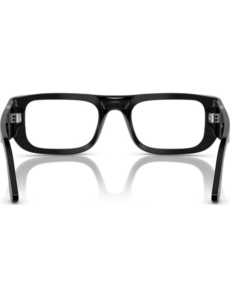 Gafas de receta Persol PO3362V Wes Cuadradas Negras 50mm Gafas de receta Persol PO3362V Wes Cuadradas Negras 50mm